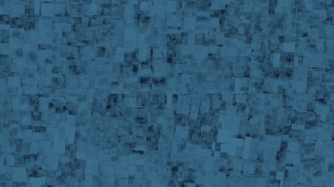 蓝色抽象像素块背景