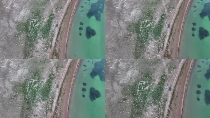 4K高原唯美湖泊风光航拍