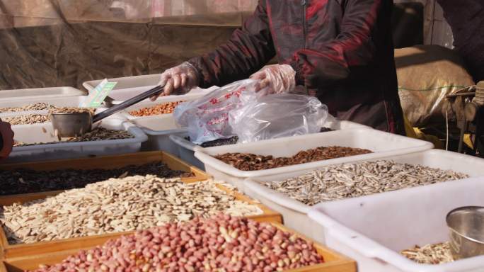 赶大集  买年货  农贸市场实拍