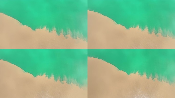 4K航拍视角下的河流与河岸