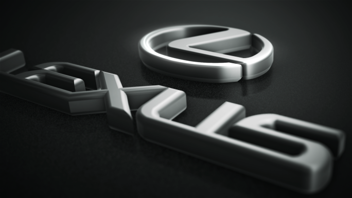 3D金属质感品牌LOGO展示