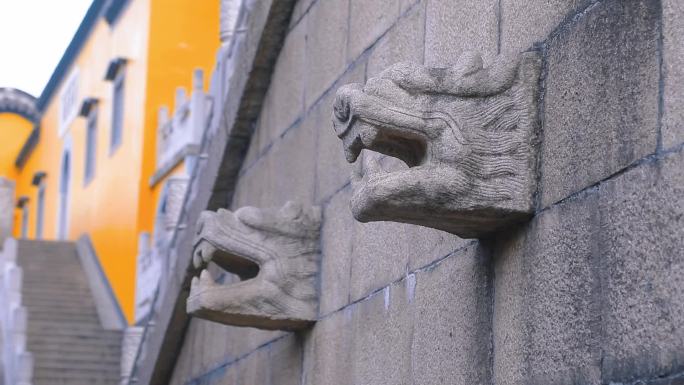 金山寺庄严古寺石雕建筑群
