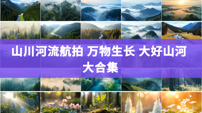 森林航拍万物生长