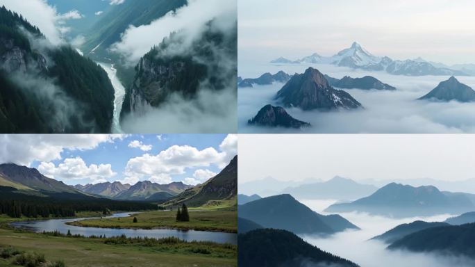 云雾山峰合集