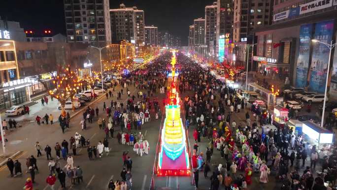 铁岭灯市点亮仪式