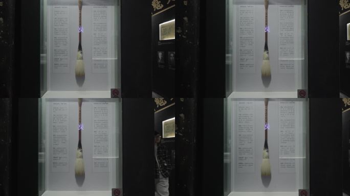 展示湖州湖毛毛笔及毛笔制作介绍