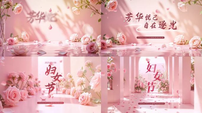 浪漫女性三八片头