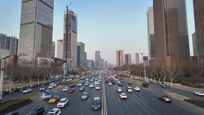 【济南】经十路车流延时