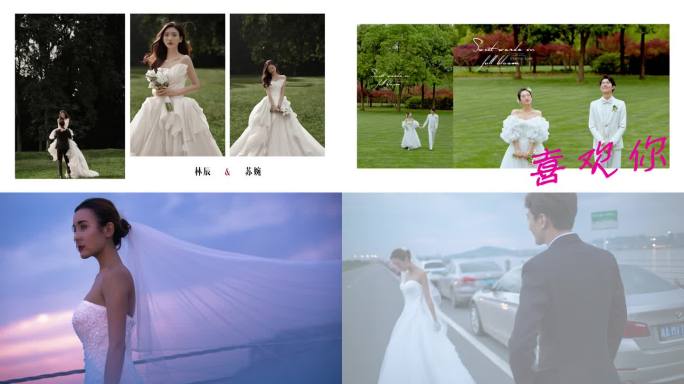 《浪漫主义》婚礼爱情视频AE模板