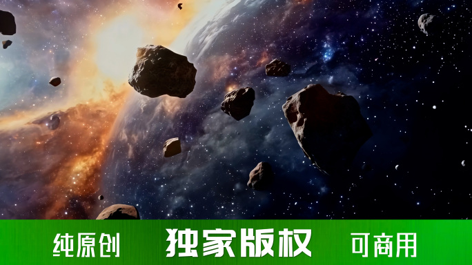 浩瀚宇宙 宇宙起源 星云 陨石带