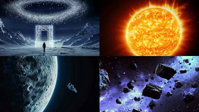 浩瀚宇宙 宇宙起源 星云 陨石带