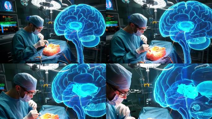 脑部3D扫描数据重构