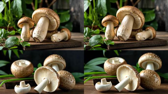 新鲜蘑菇：美味食材的自然馈赠