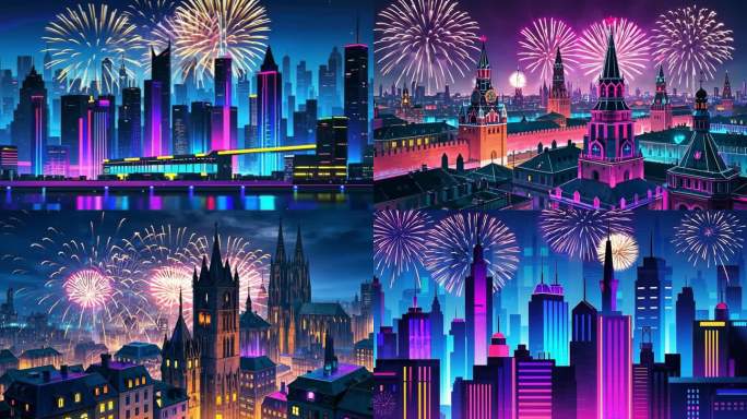夜空城市
