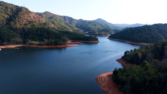 湖光山色自然风光