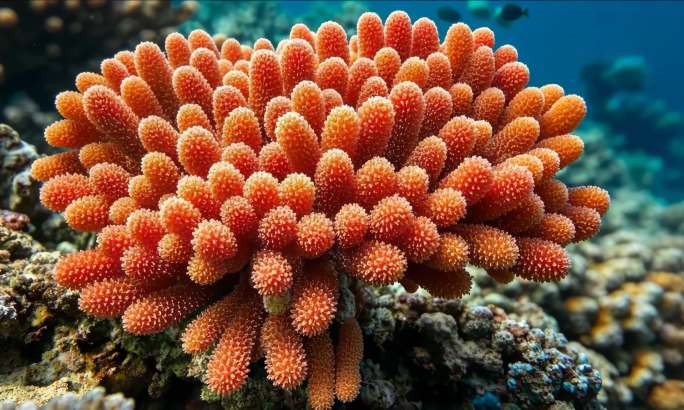 五彩斑斓的珊瑚礁