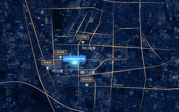 南昌青云谱谷歌地图