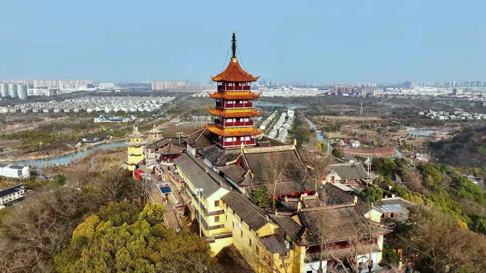 南通狼山风景区 南通风景 南通旅游风光