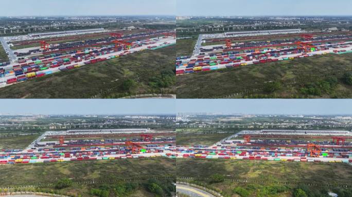 中欧班列南昌向塘国际陆港铁路集装箱口岸