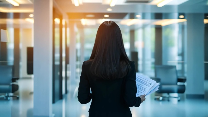 各行各业女性三八妇女节女性职业背影