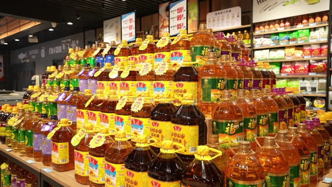 超市食用油