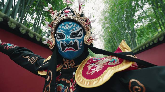 杜甫草堂 川剧变脸