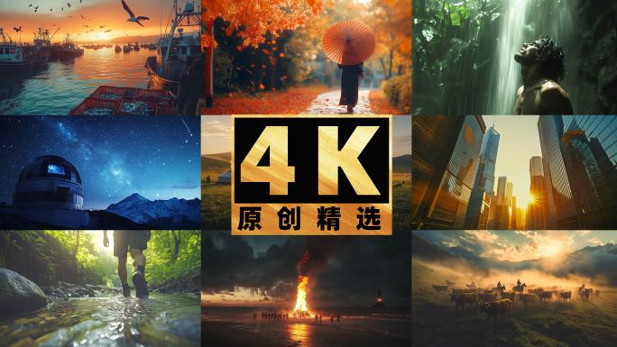 唯美绝美精彩自然人文风光镜头瞬间