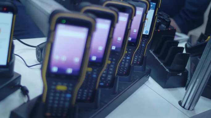 仓库商品登记和核算的数据采集终端