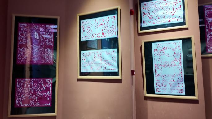剪纸艺术作品展览