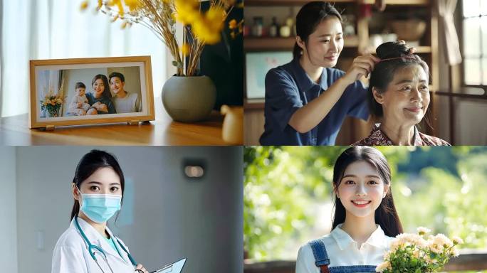 38妇女节 女性自信笑容 微笑女性笑容