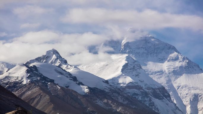 西藏 壮丽的雪山风光