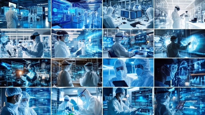 【4K画质】科研人员研发团队研究合集