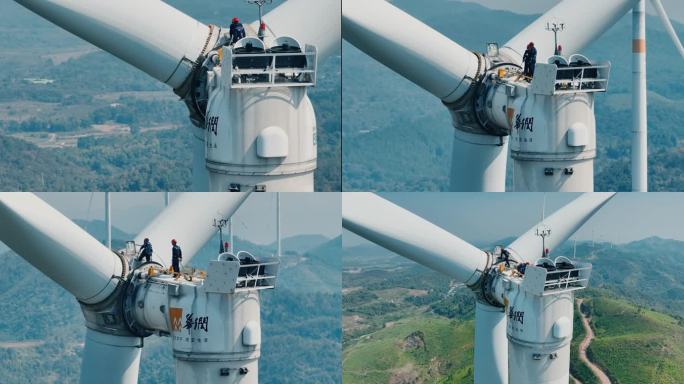 工程师风力发电机维护作业