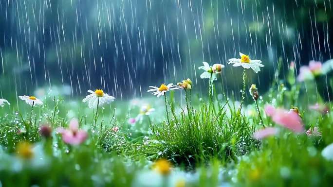 【精品 万物生长开花】春天春雨种子发芽