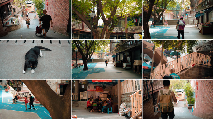 老街巷的慢生活   烟火气老街老巷