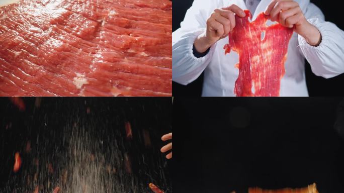美食加工 牛肉制作过程