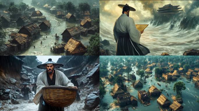 大禹治水 古代神话故事