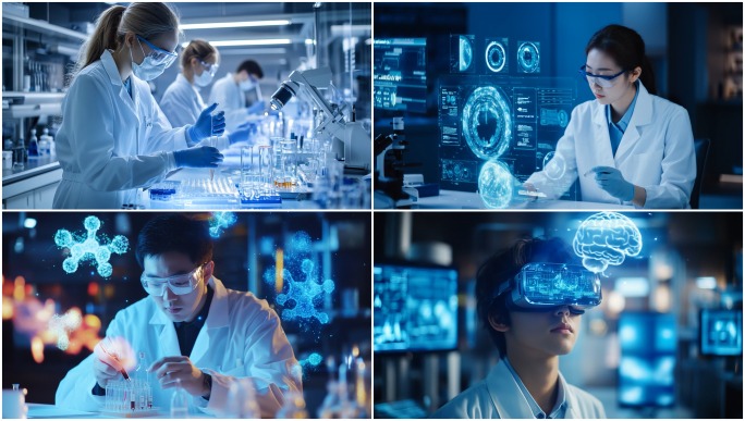 【4K画质】生物研究医学实验室科研合集