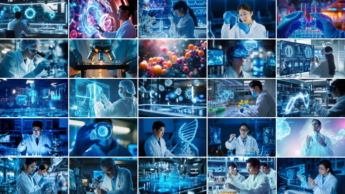 【4K画质】生物研究医学实验室科研合集