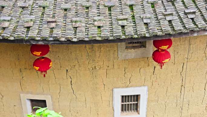 福建漳州土楼四菜一汤