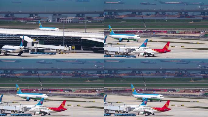 乌兹别克斯坦航空 波音767货机抵达深圳