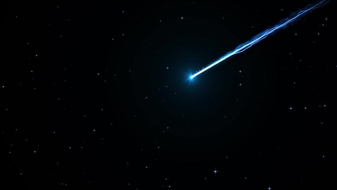 【AE工程】3款流星划过夜空