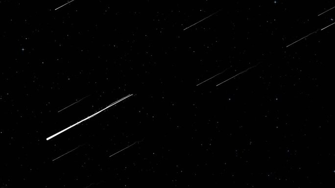 【AE工程】3款流星划过夜空