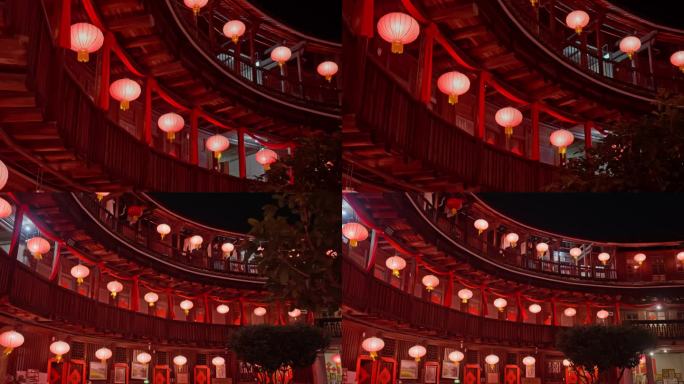 福建漳州土楼四菜一汤