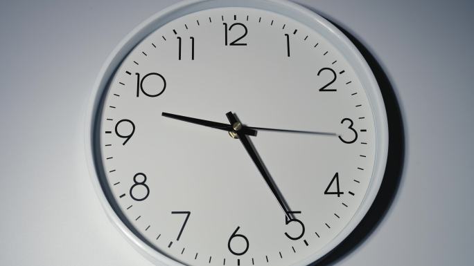 时间时钟意境抽象概念时间流逝飞逝延时