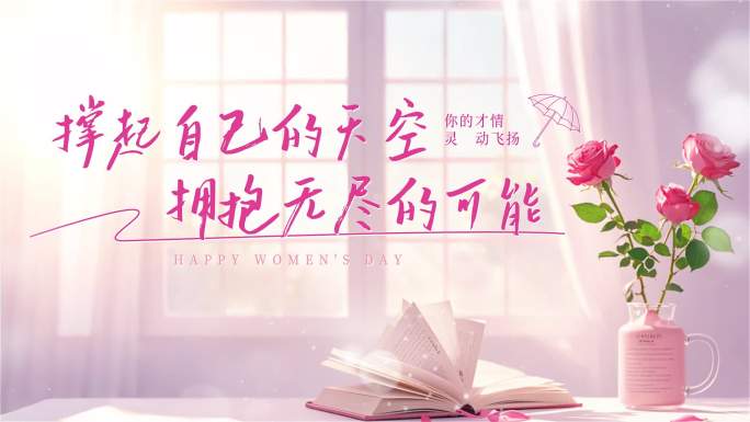 妇女节清新文字标题 祝福语