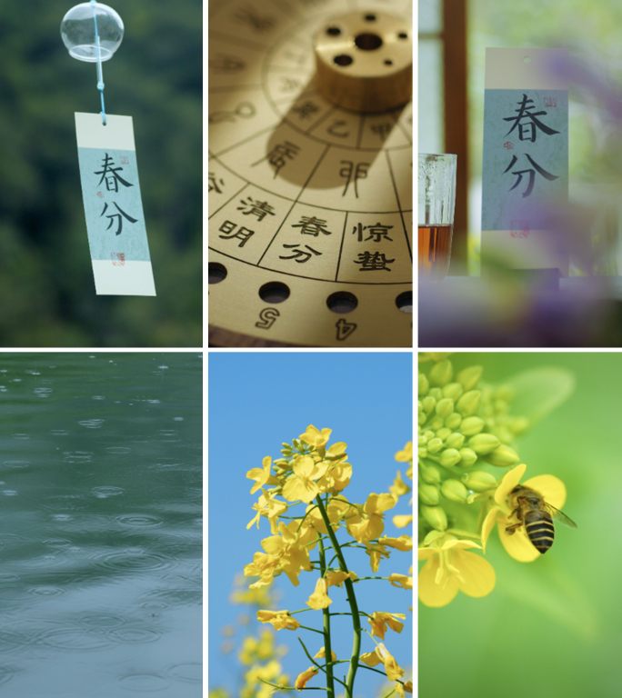 【春分竖版】春分时节的东方意境 唯美风景