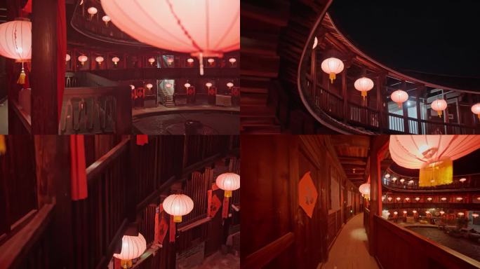 福建漳州土楼四菜一汤