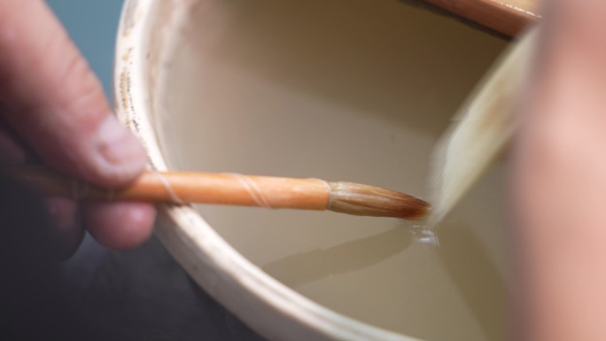 毛笔非遗技艺制作
