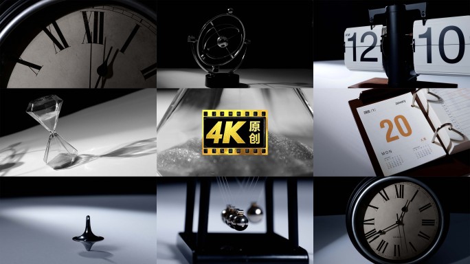 时间流逝沙漏时钟日历时间与物理的律动